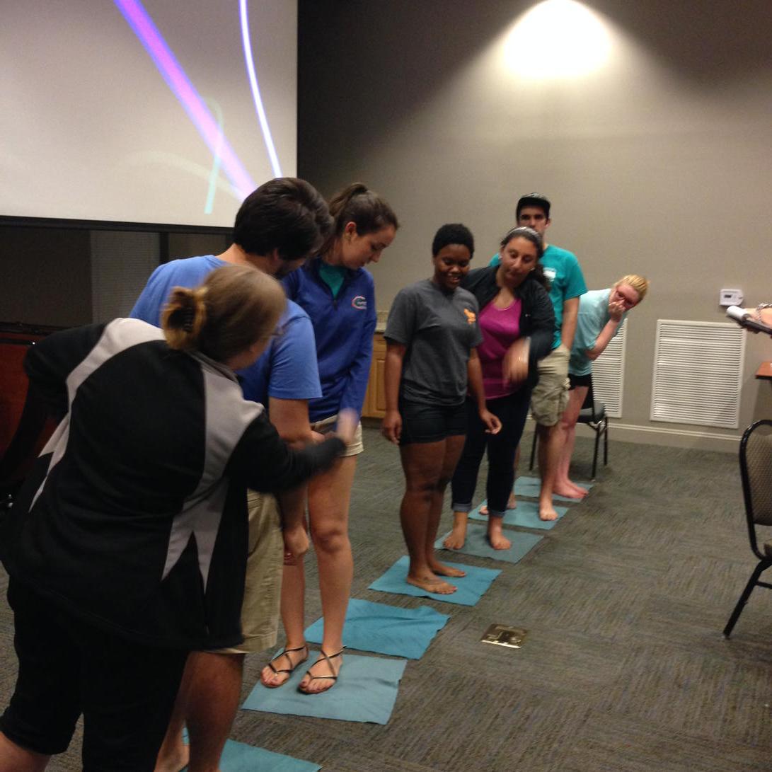 A little teambuilding!