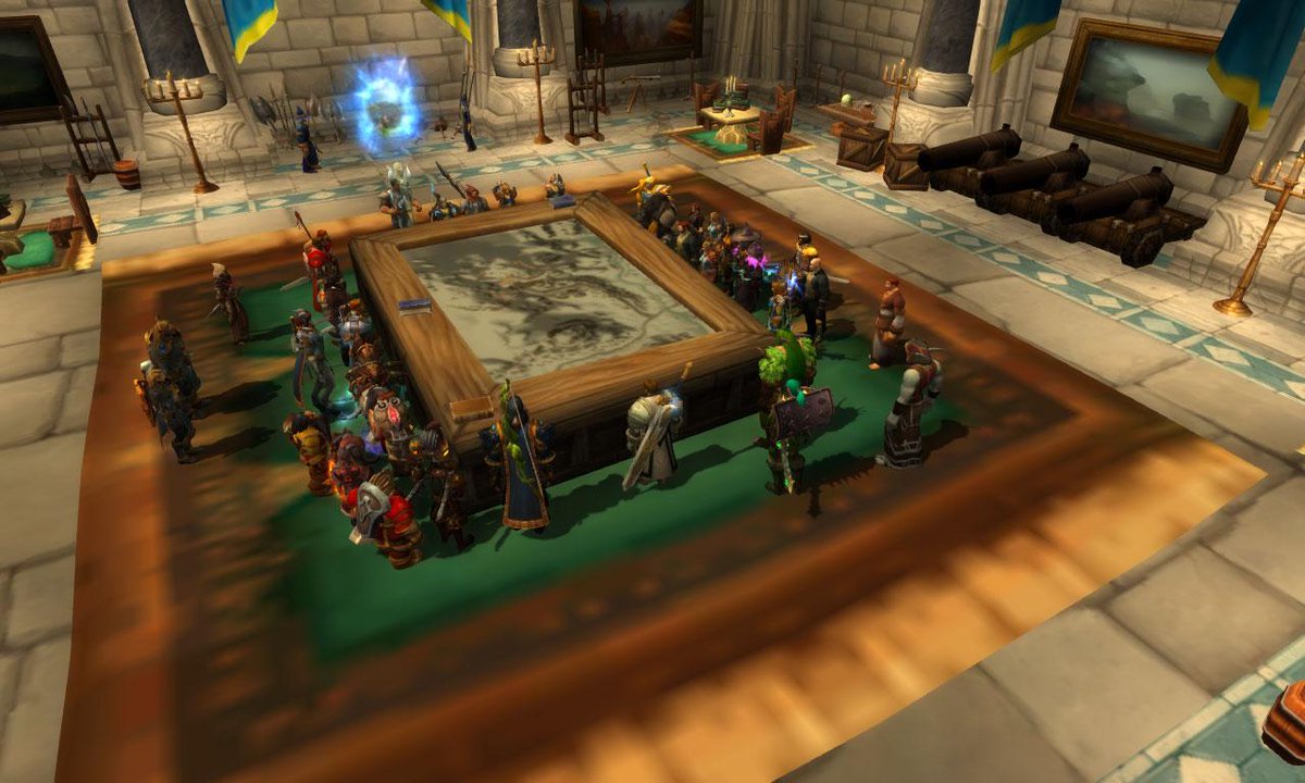 ReaseStoneheart's tweet photo. In a meeting my guild was invited to. Is this what it feels like to be needed? =O I like it. #Warcraft! http://t.co/ZWhQatKrdz