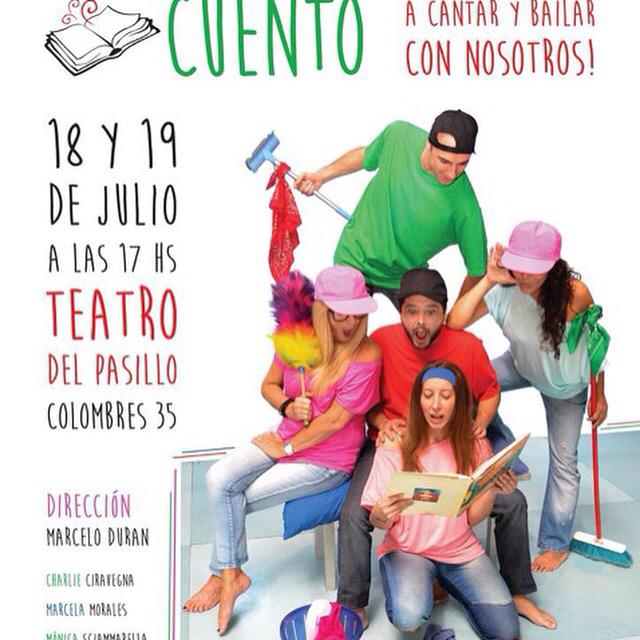 Elegimos tu barrio  para estrenar Dale que te cuento... Te esperamos en Almagro el 18/7 y 19/7 a las 17 hs