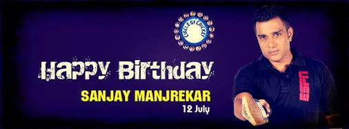 Happy Birthday Sanjay Manjrekar
is a former Indian cricketer,current commentator.  