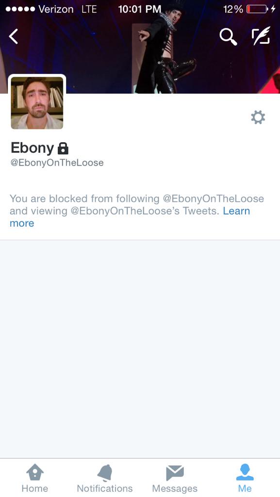 ^ I go to see if the account mentioned who the stalker was and this is what I find. What did I do? ^