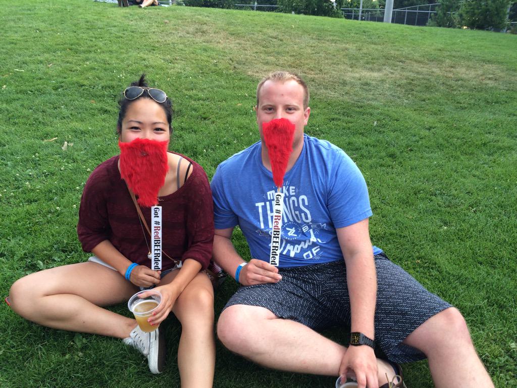 ScttCam's tweet photo. I just got #redbearded at #KamHijacked with @amanda__chan! #kamloops #allofthebeards @BCLivingArts @redbeardcafe http://t.co/CjxX4GKGRz