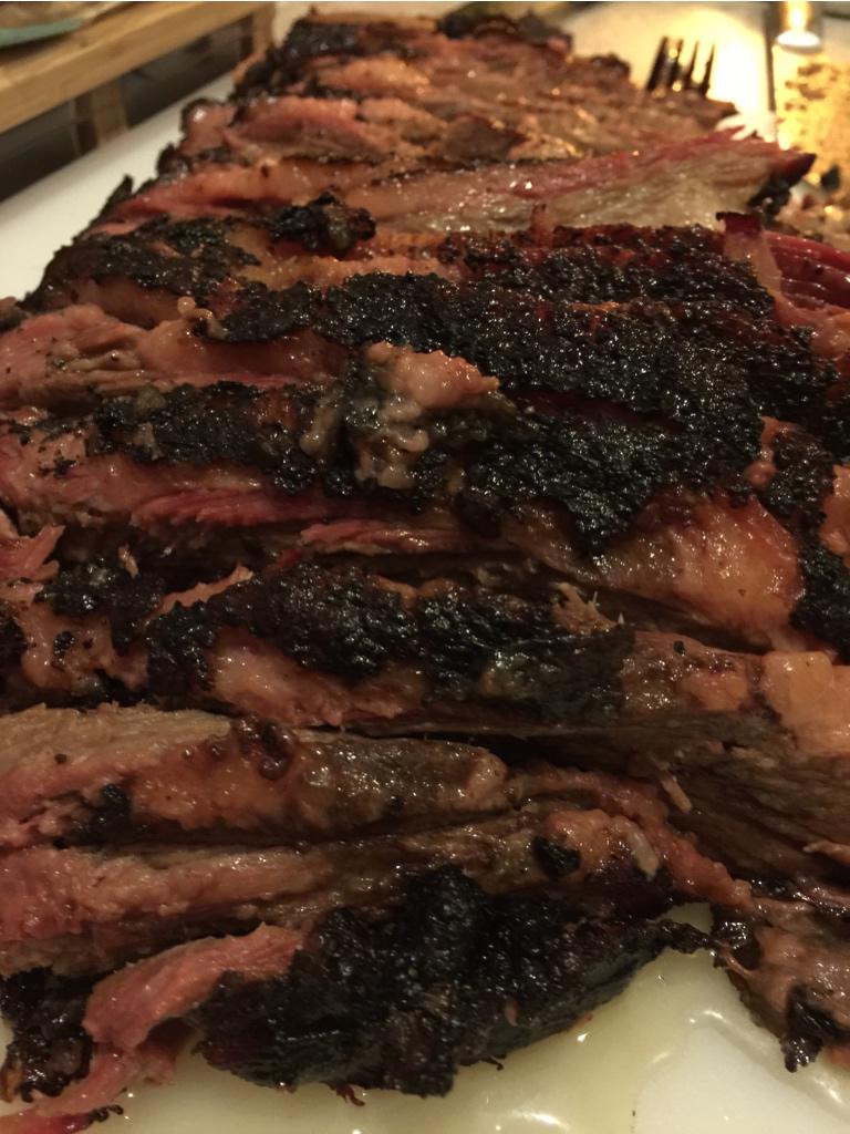 Gourmet_Gents's tweet photo. Hey @FranklinBbq your book &amp; @snakeriverfarms brisket made for an amazing evening. Thank you! #KitchenNinjas http://t.co/AIvrsLKncf