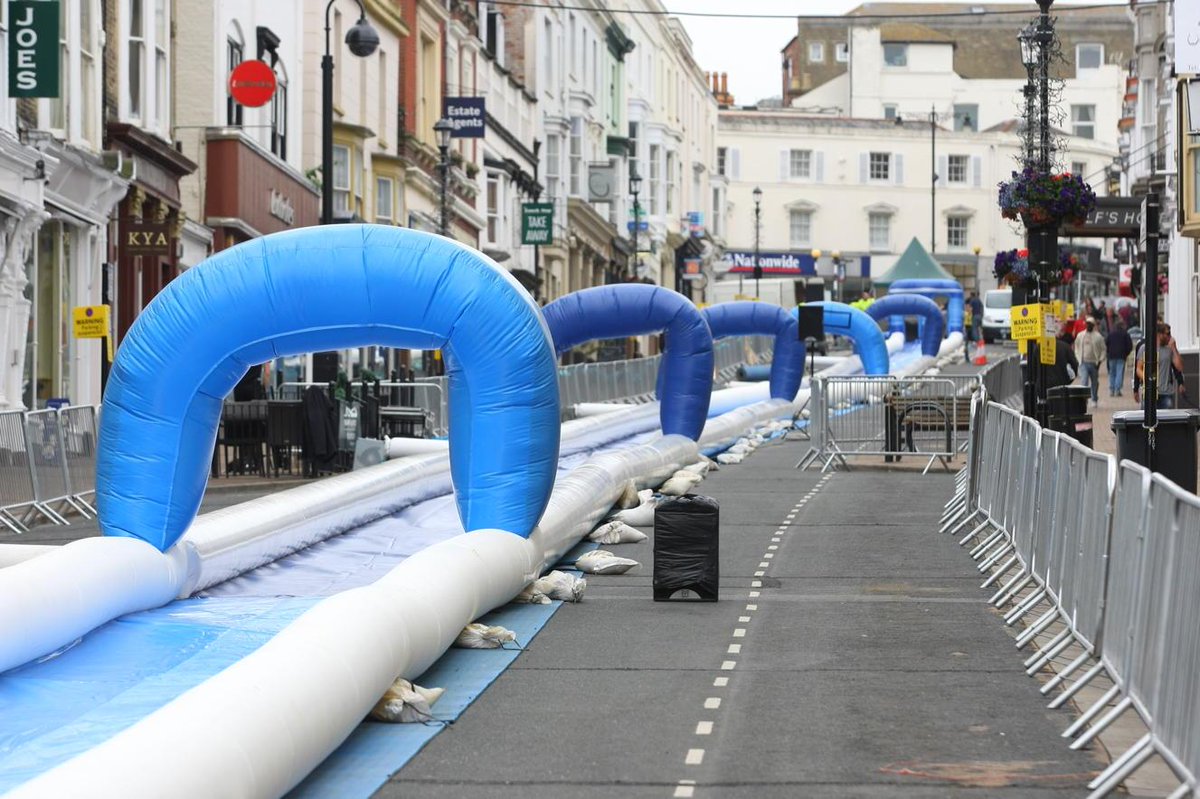 islandecho's tweet image. This is @Bestival Ryde Slide! @jeff_hss @RydeAbide @Ryderescue #iwnews