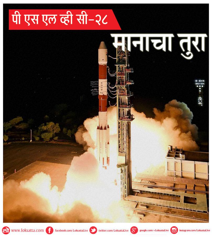 LoksattaLive's tweet photo. पी एस एल व्ही सी-२८: मानाचा तुरा : http://t.co/TCCuffLP6i #PSLVC28 @LoksattaLive http://t.co/Xe3ev8rAdR