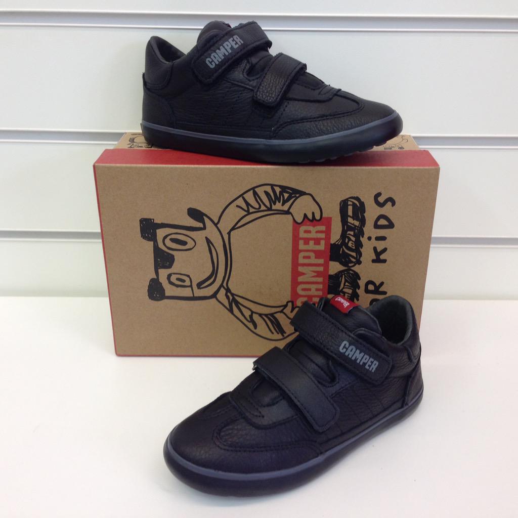 camper boys school shoes