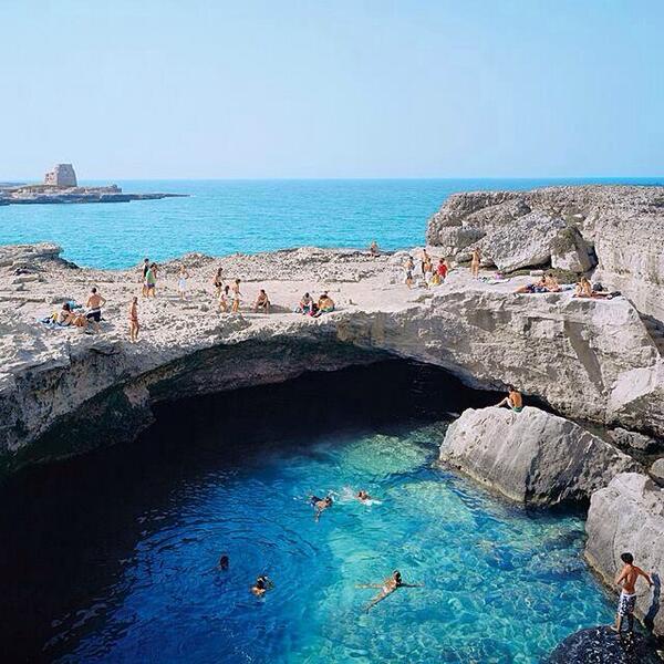 _Paisajes_'s tweet photo. Piscinas naturales en Italia http://t.co/TXmbsTT964