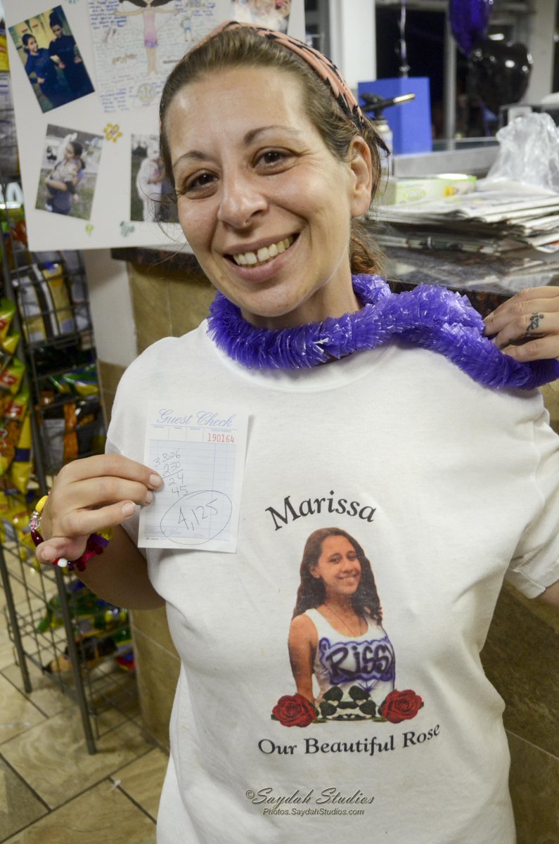 GerardSaydah's tweet photo. Thank you for raising $4000+ for #MarissaRose's family tonight! #BayshoreStrong http://t.co/AOaDQeqdGa