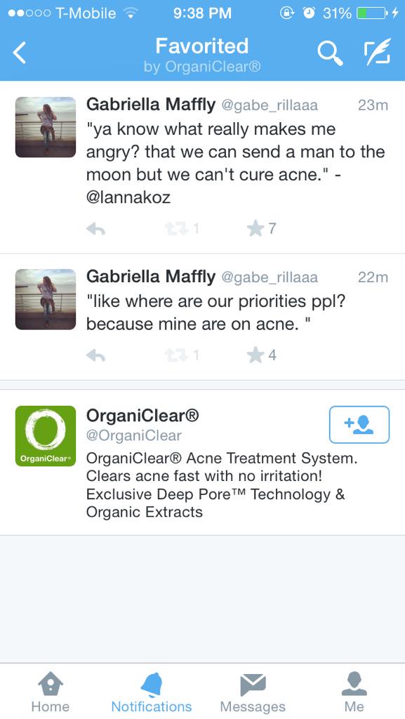 gabriellamaffly's tweet photo. organi clear has no chill 😂 http://t.co/RkGMLFA5NO