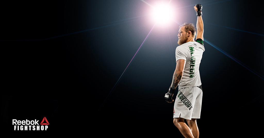 Reebok's tweet photo. For Ireland! @TheNotoriousMMA wins #UFC189! http://t.co/EG2Zlz5uvp