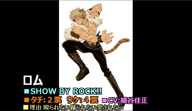 リュ セイ Di Twitter ありました ゲイに聞いた恋人にしたい男アニメキャラクターランキング 15年春 ロムニキ１２位です ノンケからの これは分かる の言葉もあってとても罪な男俺はロム Http T Co Ehyj2kgocc Http T Co Sirvmnlgfq