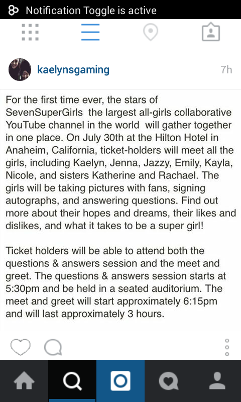 YoutubeSSG's tweet photo. ANNOUNCEMENT!! (Follow Kaelyn on instagram @kaelynsgaming) 🙌🙌 http://t.co/QBJV3ByQX7