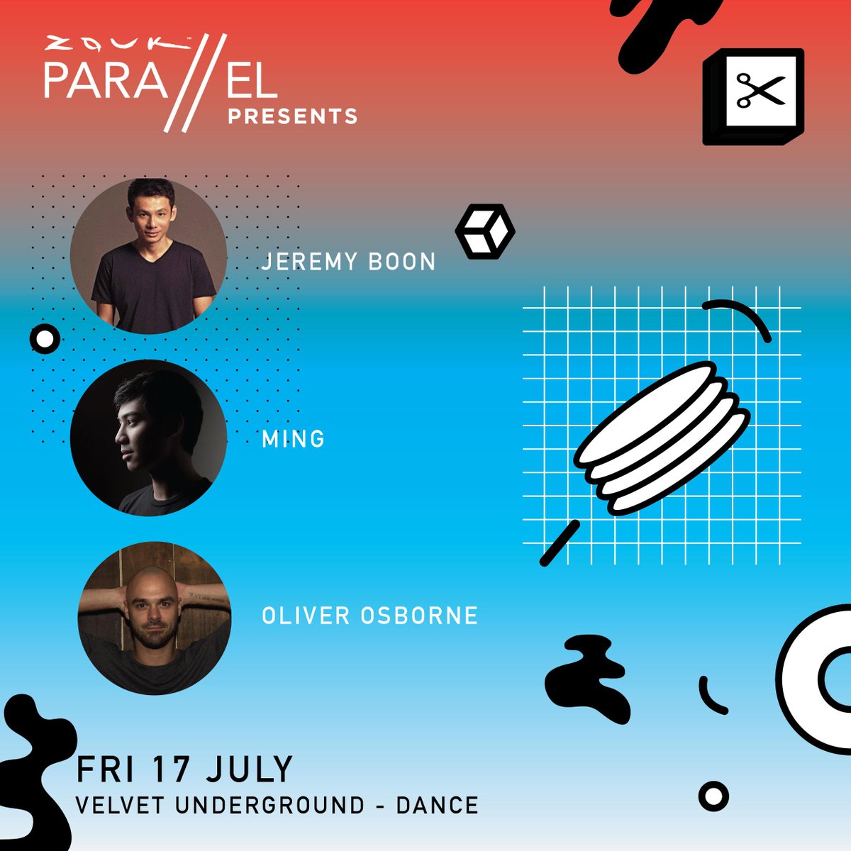 zouksingapore's tweet image. #ParallelVelvet is set to return next Fri, &amp;amp; this time joining @jeremyboon on the decks is @ming_sg &amp;amp; Oliver Osborne!