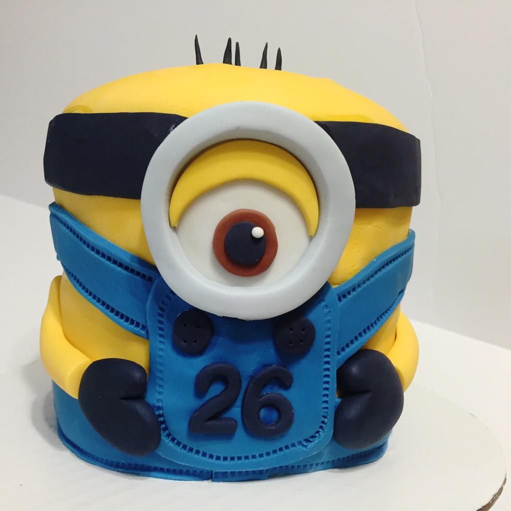 CakesByCerella's tweet photo. Shhh its a surprise🙊 we just finished this week's cake and it's looking despicable👀 #Minions #handmade #MinionMania http://t.co/Etx3Awntdp