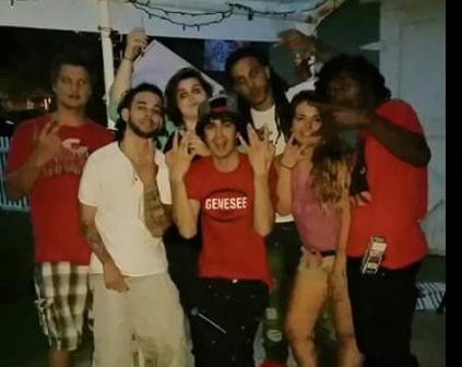 Stu_216's tweet photo. Turnt up wit the WSMT fans in #MilanOhio http://t.co/zOAfpChZoe