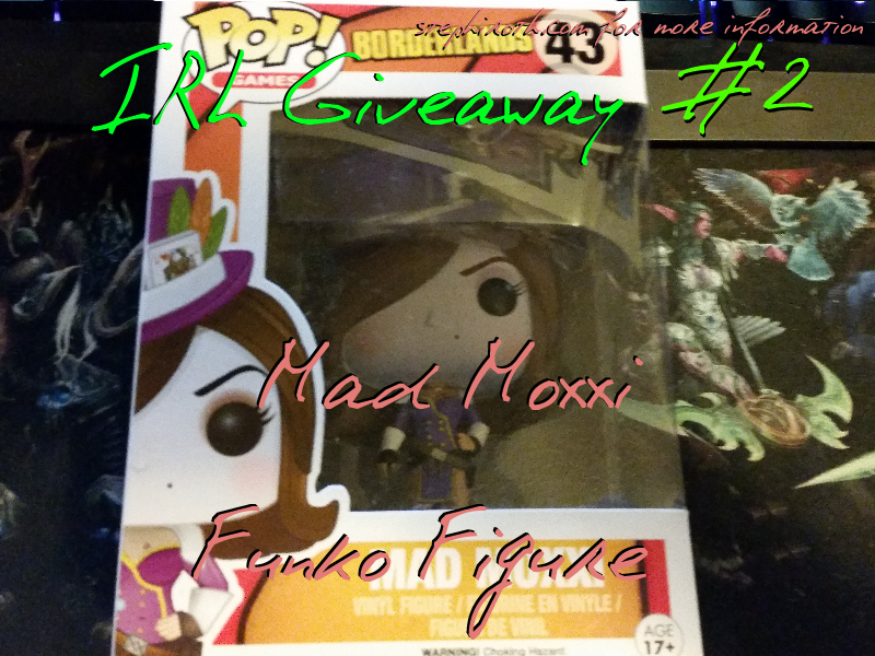 stephnoob's tweet photo. IRL giveaway #2 is a Mad Moxxi Funko Figurine! RT &amp; Follow to enter! If you have questions: http://t.co/hURJPNP2tO http://t.co/gwO3KQjZdZ