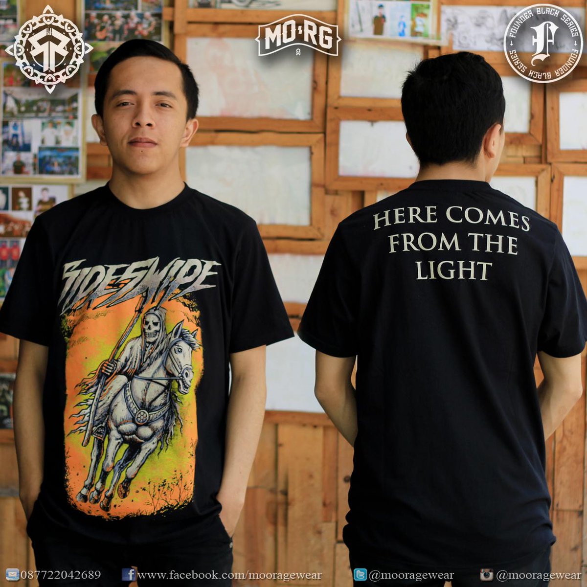#NEWARRIVAL 
MERCH FROM <a href="/MOORAGEWEAR/">MOORAGE</a> X <a href="/FOUNDERFACT/">FNDR</a>
KODE : LIGHT
IDR : 130.000
Visit jl halmahera no 2 bdg