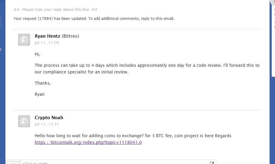 DOGECOIN_CASH's tweet photo. Mesage from @BittrexExchange @DOGECOIN_CASH http://t.co/8xFXA5FEKN