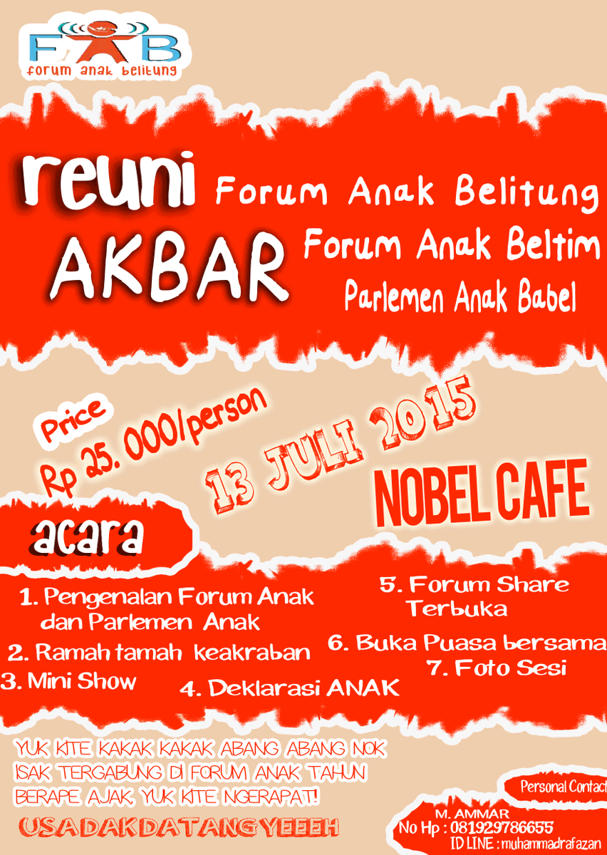 Forum Anak Belitung tweet media
