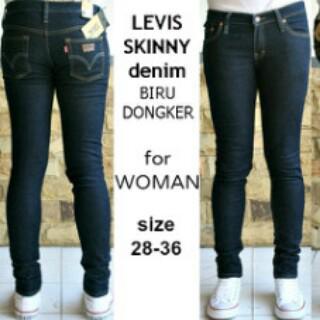 JeansMakerIND's tweet photo. New Stock! Levis skiny woman biru dongker size 27-38 Rp 120.000- 125.000 WA 087885374024 pin:57e9988a http://t.co/kT2mmeDiqC