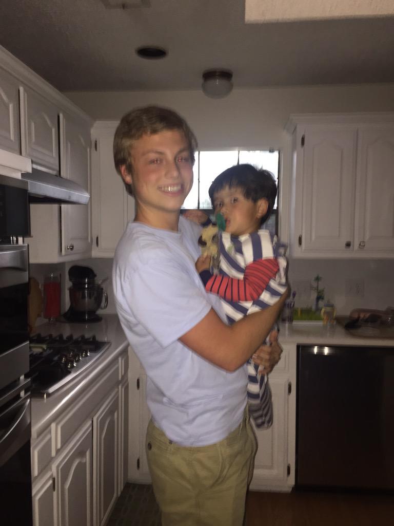kyle_mcghee25's tweet photo. So exited to announce Edwin our adopted child into the family!!! http://t.co/jcYRUVcRaO