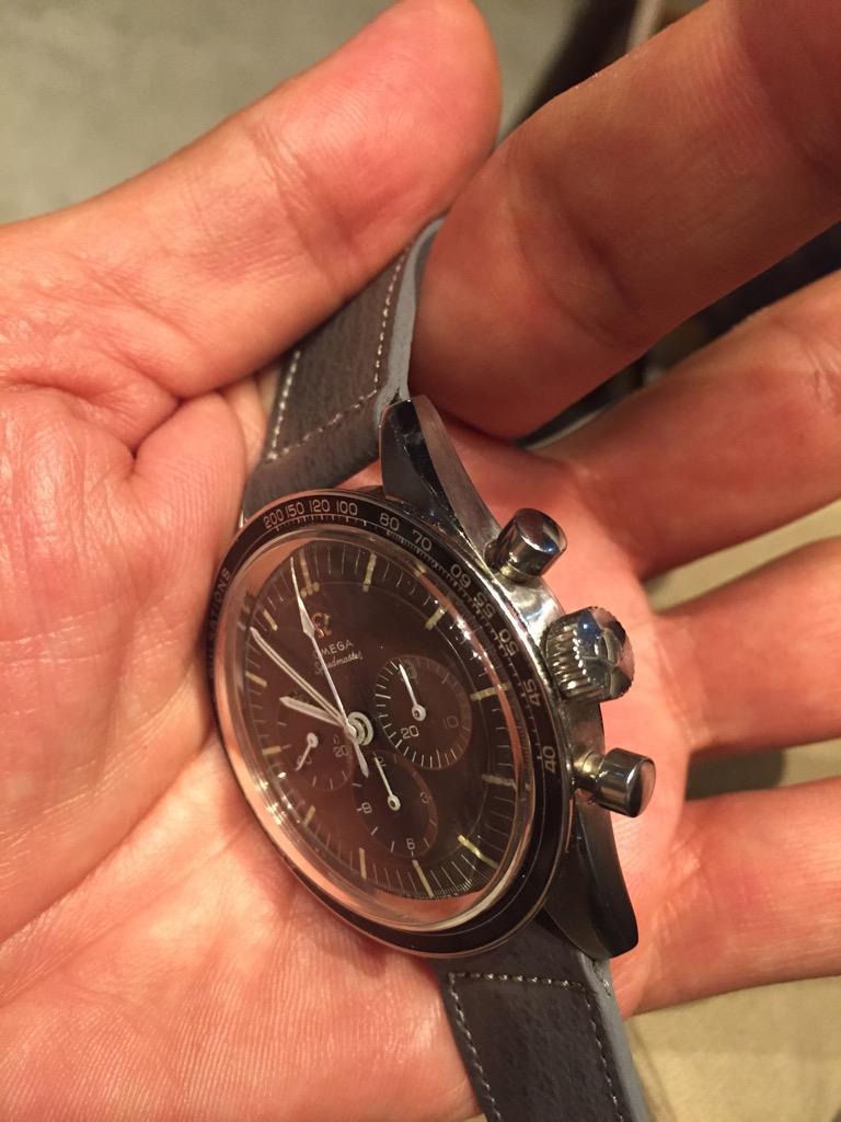 jacksandi's tweet image. Rare omega Speedmaster #speedmaster @aBlogtoWatch @omegawatches