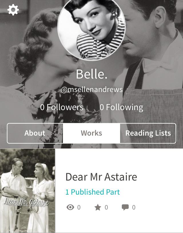 ellenpulitzer's tweet photo. Would any of you don't mind checking out my Fred &amp; Ginger fanfiction entitled "Dear Mr Astaire" on wattpad? http://t.co/anbolPWaWK