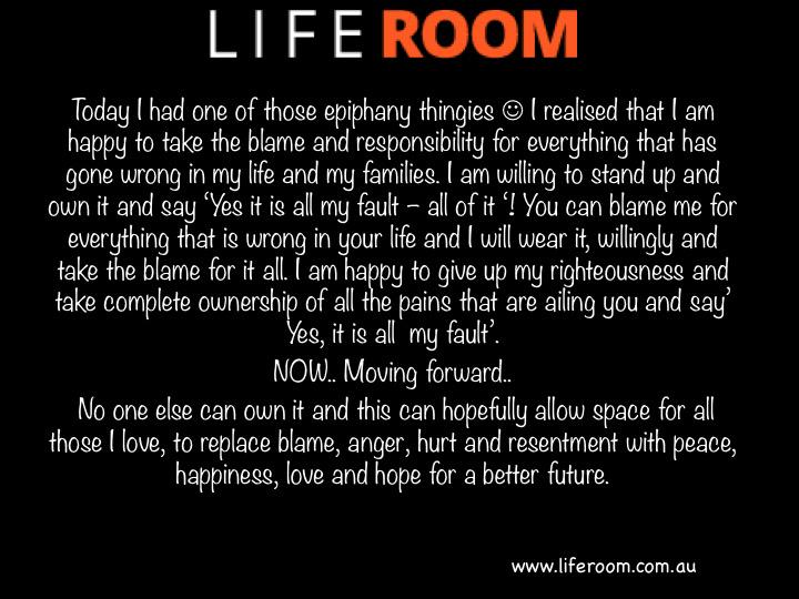 Release the #power of #blame and #moveon #mindmeds #cancer #happytobethebadguy and #disempower the #past
