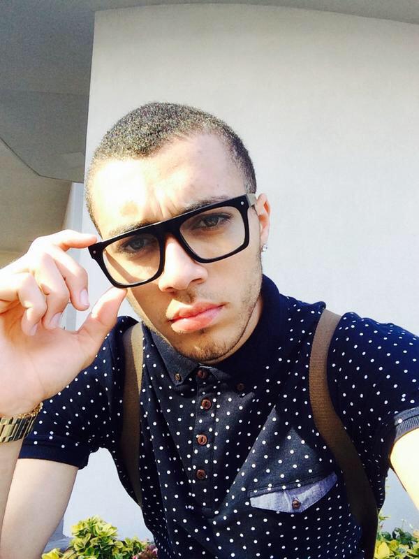 BewareKalin's tweet image. My Baby @KalinWhite On His Nerd Shit😻👓😏🙈💕