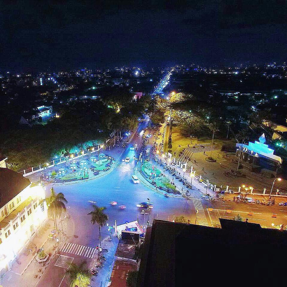 KM 0 dari ketinggian, ISTIMEWA. #WonderfulJogja. Foto by: riyanajip