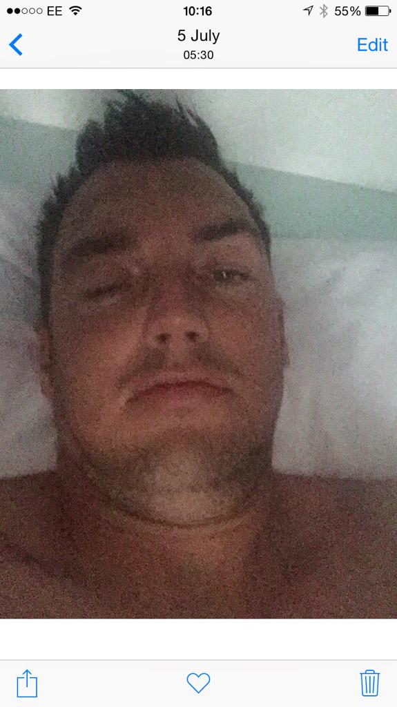 Grooverider1982's tweet photo. A week ago i woke up like this in IBIZA 🏃🏃🏃🚽😷 @GavMev @louisfizzle  @dearo5  #mess 😂😂😂 http://t.co/dGOWDn9rD6