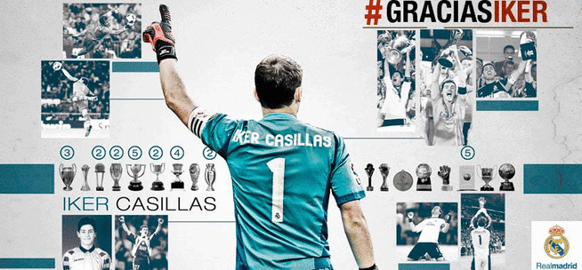 Adiós a <a href="/CasillasWorld/">CasillasWorld</a> "el mejor portero de la historia del fútbol español" mdia.st/1M3W1vM