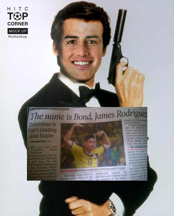 Happy Birthday to Bond, James Rodriguez! 