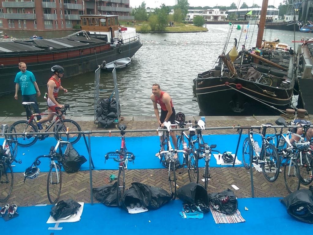 En ook Sander op de fiets! Focus verplaatst! #flylikeaneagle