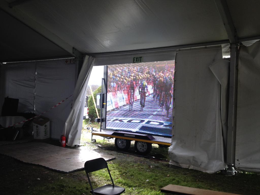 UrbanGoat_SA's tweet image. Showcasing Live @letour and @Wimbledon at @Franschhoek_SA #BastilleFestival #MobileLEDScreen
