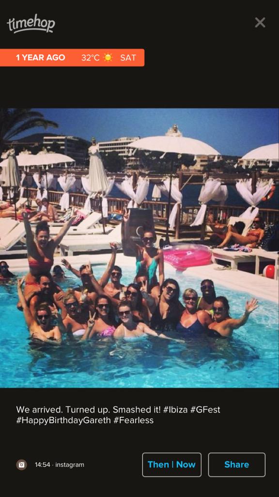 Happy birthday hope u have a good one lad... A whole year had flown by!! 