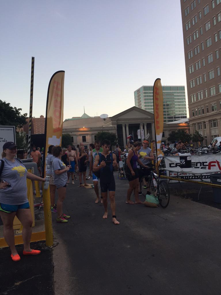 BetsyPriceftw's tweet photo. Racked and ready for the #mayorstri2015! We're putting our skills to the test and racing through #FortWorth! http://t.co/Tl09NIeMNE