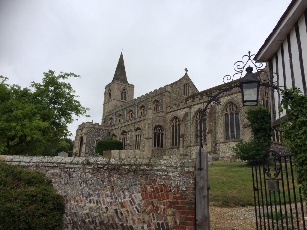 Just attending the lovely church service for the returning 8th Air Force veterans