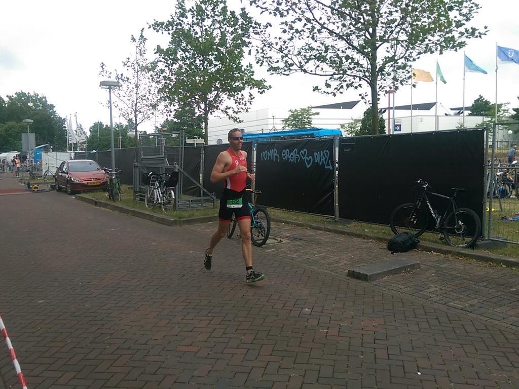 Compleet op het loopparcours! #flylikeaneagle