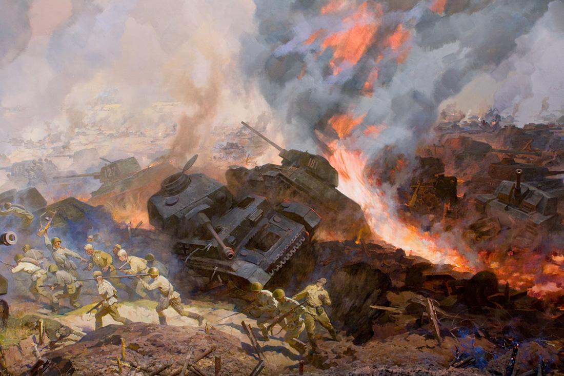 leon_elk's tweet image. 12 июля 1943 г. в районе ж/д станции Прохоровка произошло крупнейшее встречное танковое сражение Второй мировой войны