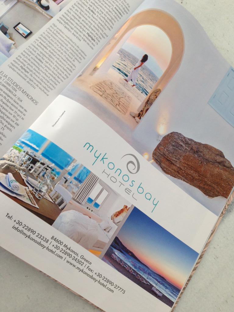 mykonosbayhotel's tweet photo. #on_sale_now #mykonos_magazine #best_in_travel #just_arrived #the_gold_list #hotels #restaurants #alisahniresto 💎💎💎 http://t.co/UtQanRI3PR