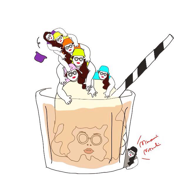 南 夏希 בטוויטר コーヒーフロート雪だるま大作戦 イラスト 夏休み Coffee アイスクリーム 7人の小人 渡辺直美 Http T Co Pkojzcynfa