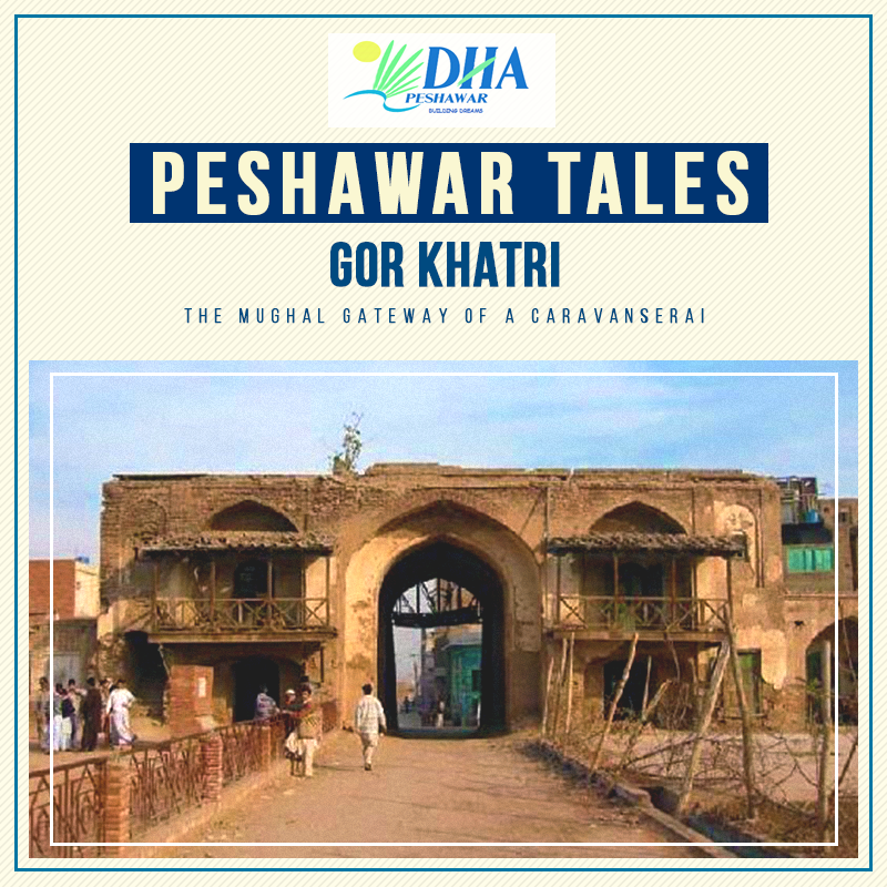 DHAPeshawar's tweet photo. The Mughal gateway of a caravanserai known as Gor Khatri" at the top end of Sethi Street. #PeshawarTales http://t.co/B0jbQvf1Sw