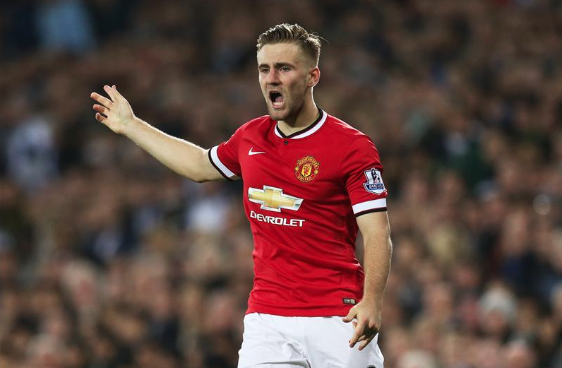 Happy birthday to Manchester United\s Luke Shaw, who turns 20 today. 