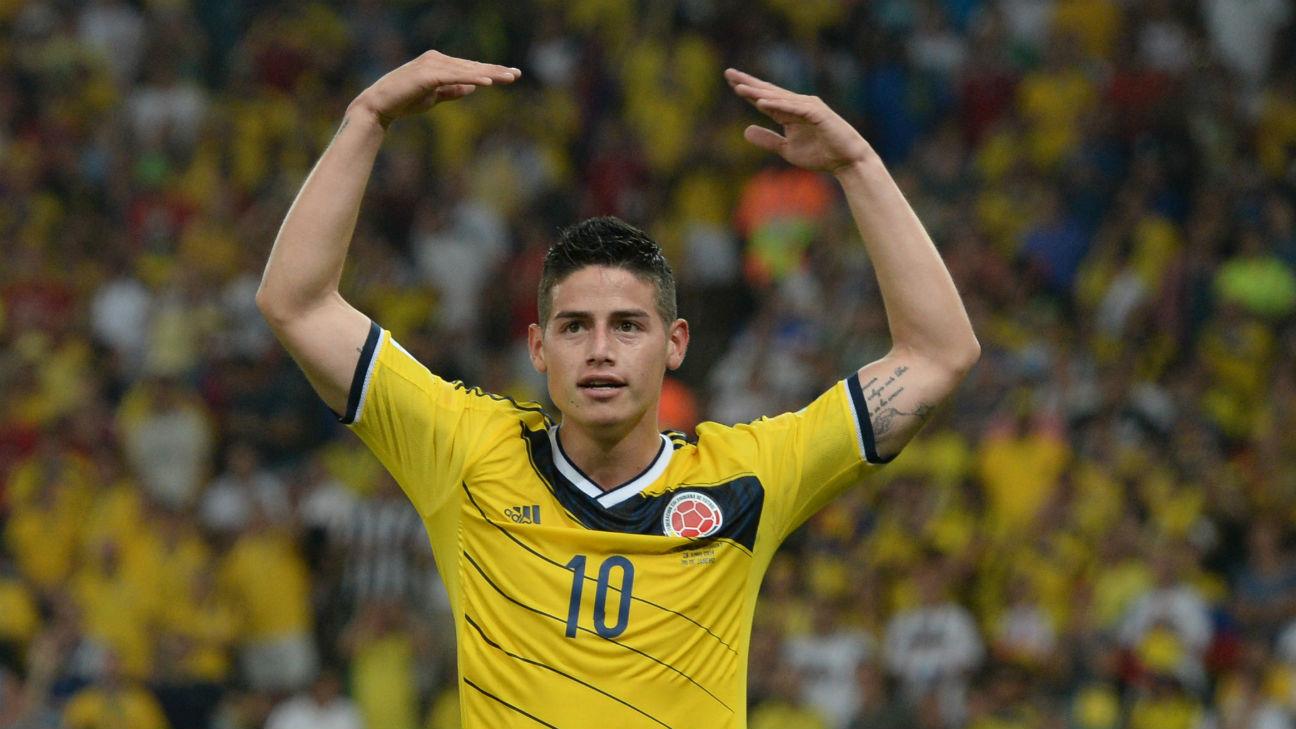 Happy birthday, James Rodriguez! The Colombia and Real Madrid star turns 24 today. 