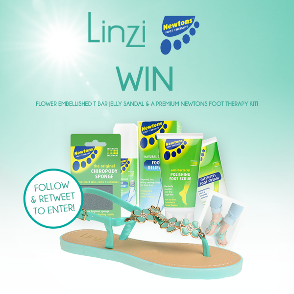 linzishoes's tweet photo. Want to #WIN a pair of jelly sandals &amp; premium @newtonsfootcare therapy kit? Enter our #COMPETITION! Follow &amp; RT! http://t.co/CjSMb9opue