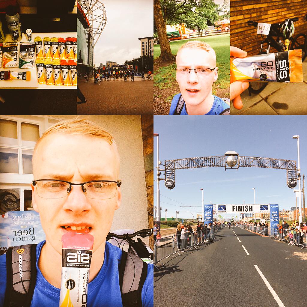 KANE_WR's tweet photo. @ScienceinSport @TheChristie #manchestertoblackpool #christiecharity #SiSWeekend http://t.co/5GxPVWcJ8d