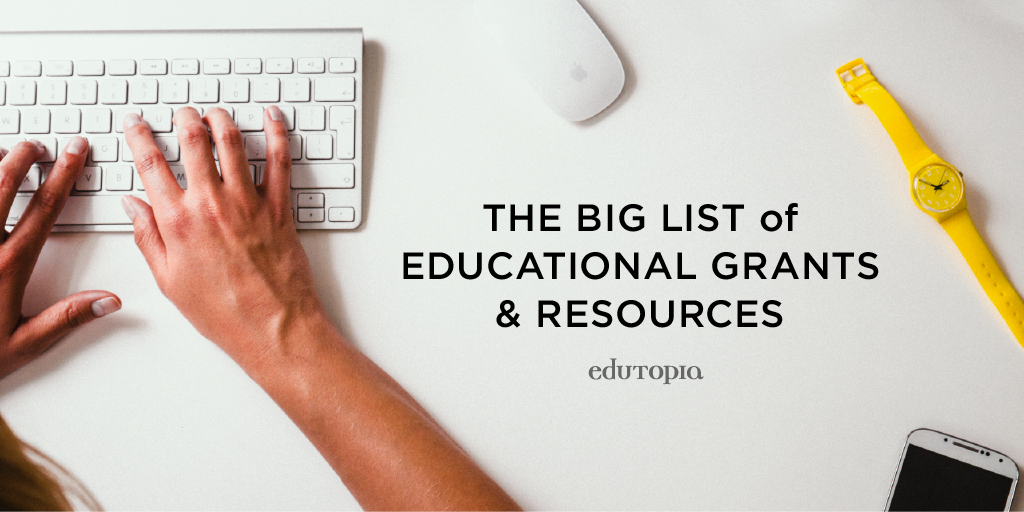 edutopia's tweet image. Apply for grants from @target, @NEAFoundation, @Lowes (&amp;amp; more!): edut.to/1GfG5hL.