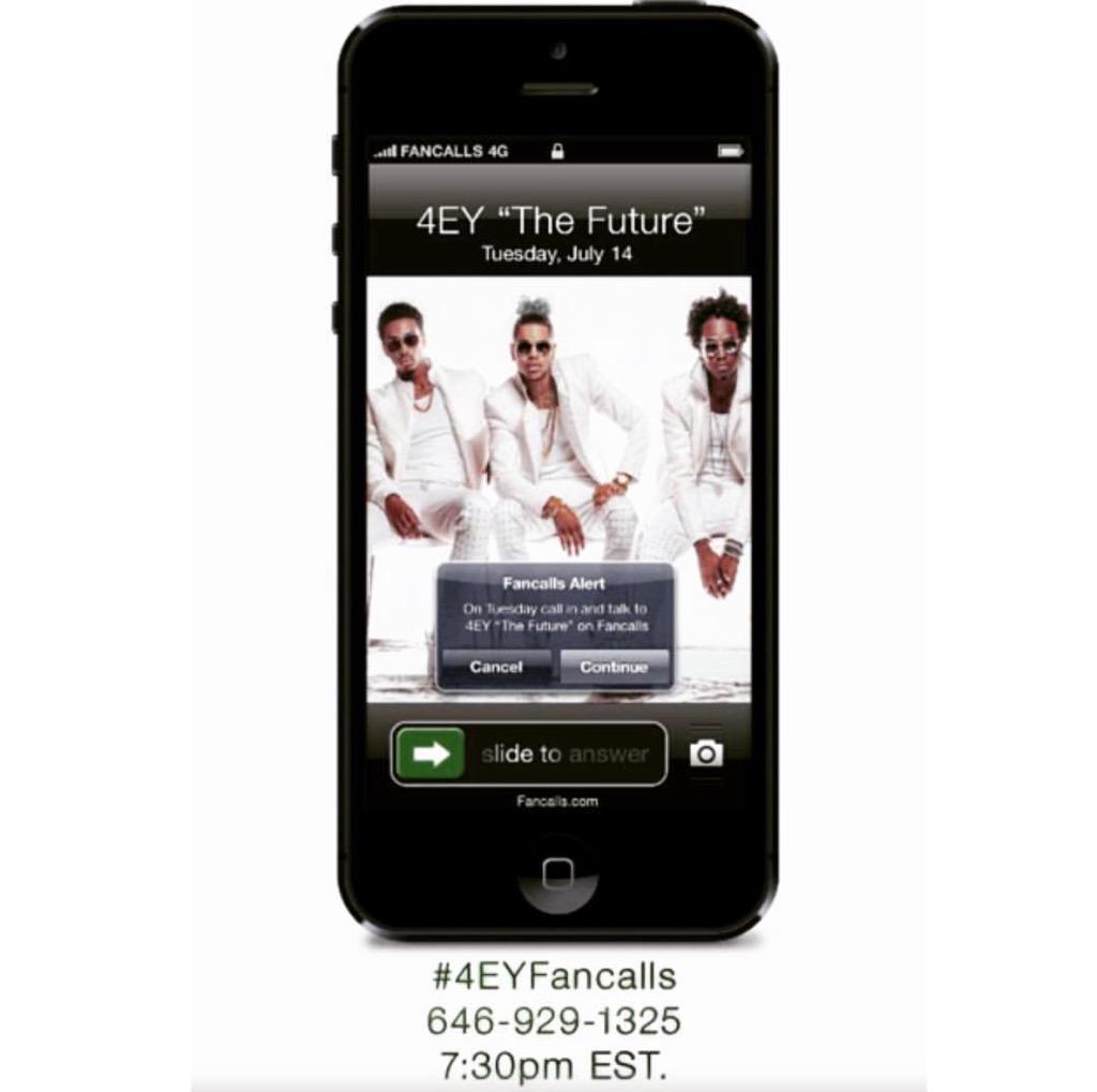 4eyIsLife's tweet image. This Tuesday 7/14 at 730 @Official4ey is doing fan calls so make sure you call #Team4EY 6469291325 is the # 2 call