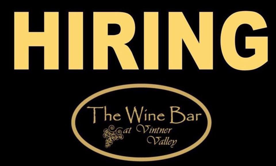 The Wine Bar on Twitter "Join our team Now hiring Servers